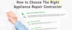 How to Choose the Right Appliance Repair Contractor