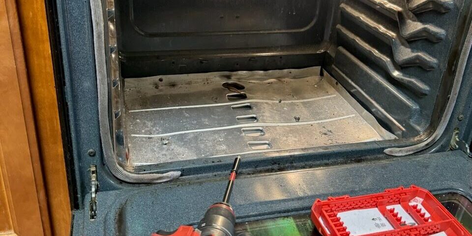 Oven glass cleaning/service