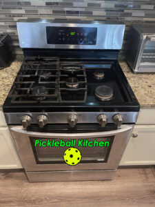 Pickleball Kitchen Stove Appliance