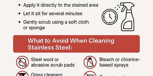 How to clean stainless steel appliances Atlanta City clean stainless steel appliances