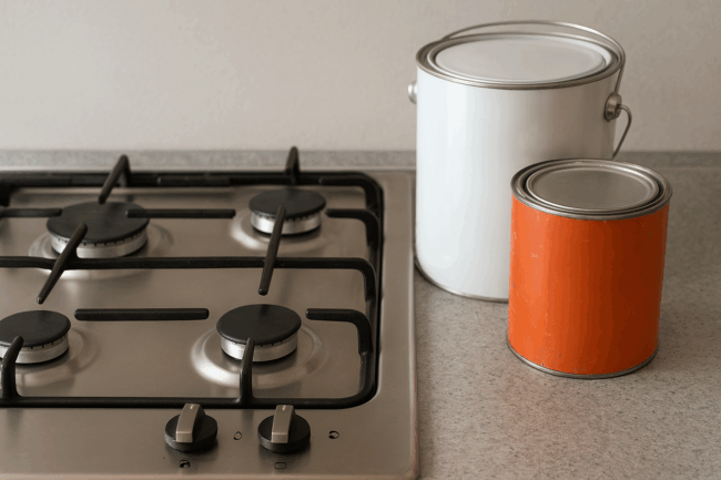 Gas oven odd smell when in use Gas oven odd smell