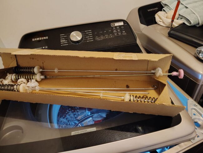 Samsung suspension rods Atlanta