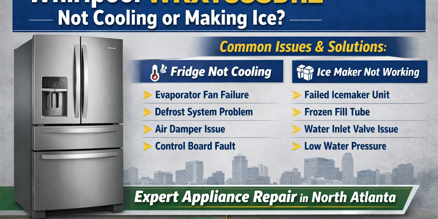 Common Problems with Whirlpool WRX735SDHZ