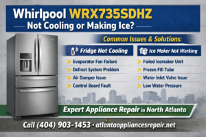 Common Problems with Whirlpool WRX735SDHZ