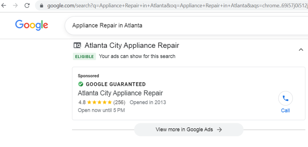 Appliance Repair in Atlanta
