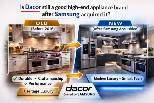 Dacor vs Samsung brand Dacor Oven vs Samsung Oven